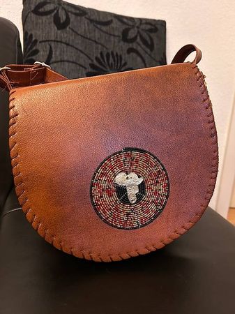 Neue Hellbraune Designer Echt Leder Tasche Tragriemen