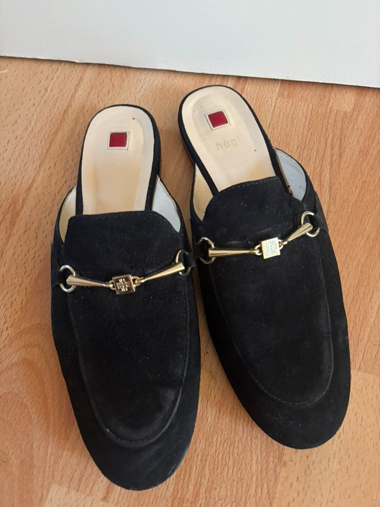 Högl Scarpe da donna: Högl Slipper Loafer Wildleder – Usato da Zürich venduto da charlottemaja 1