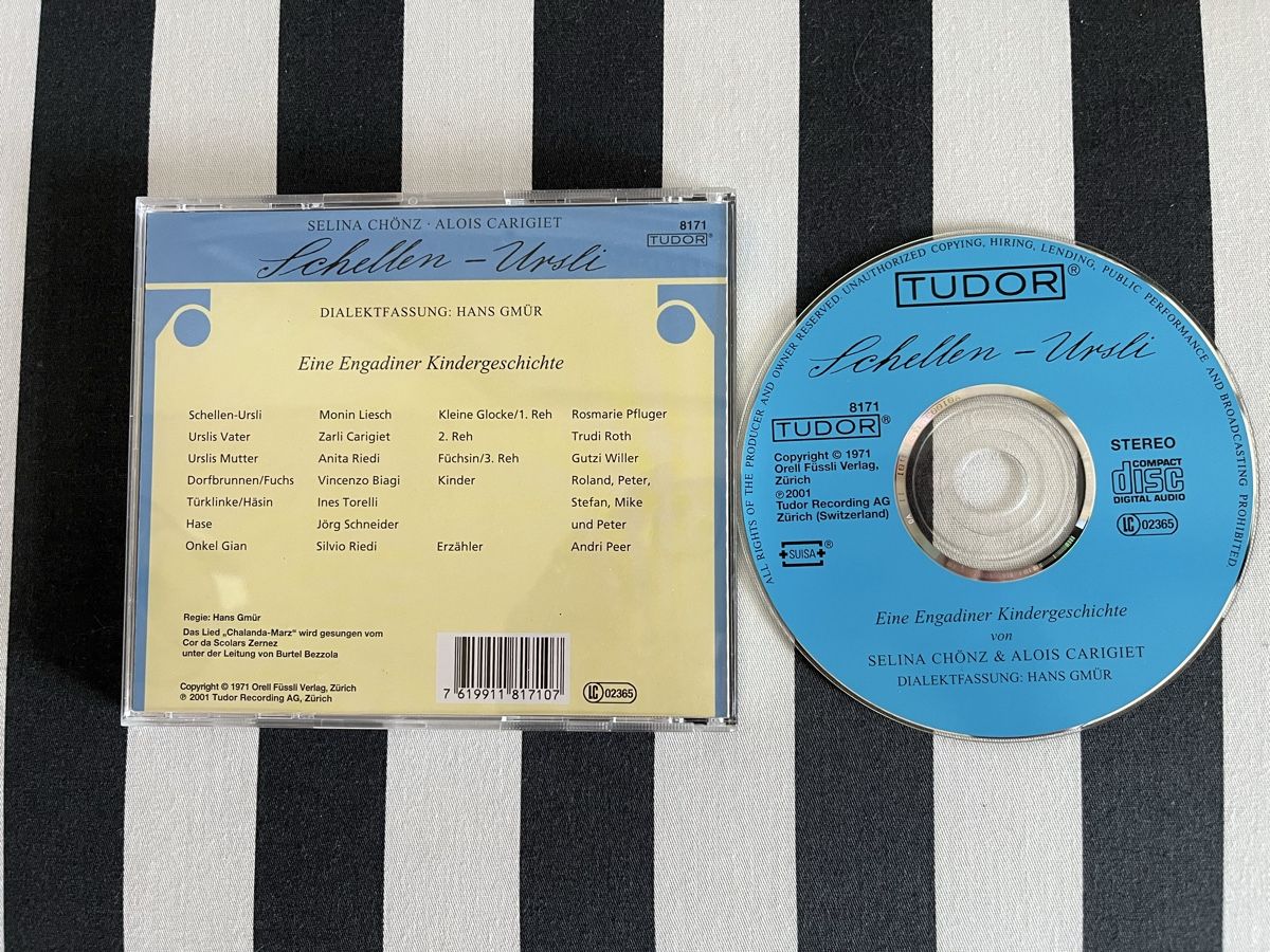 CD: Schellen- Ursli Dialektfassung AloisCarigiet – Usato da Rorschacherberg venduto da Artmaru 1