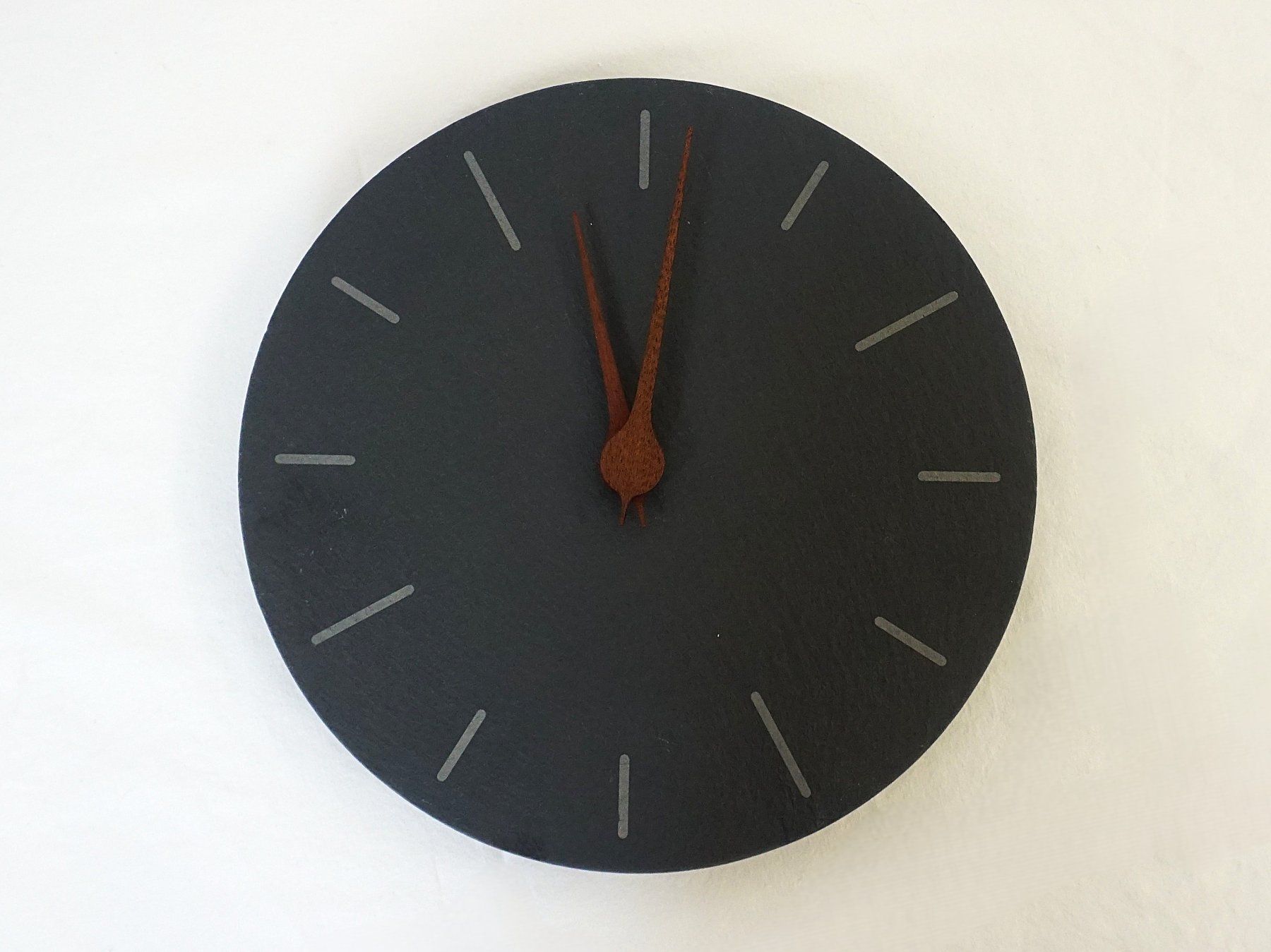 Orologi da terra & Orologi da parete: TFA Schiefer Wanduhr – Nuovo e nell'imballaggio originale da Pratteln venduto da Restwert_Pratteln 3