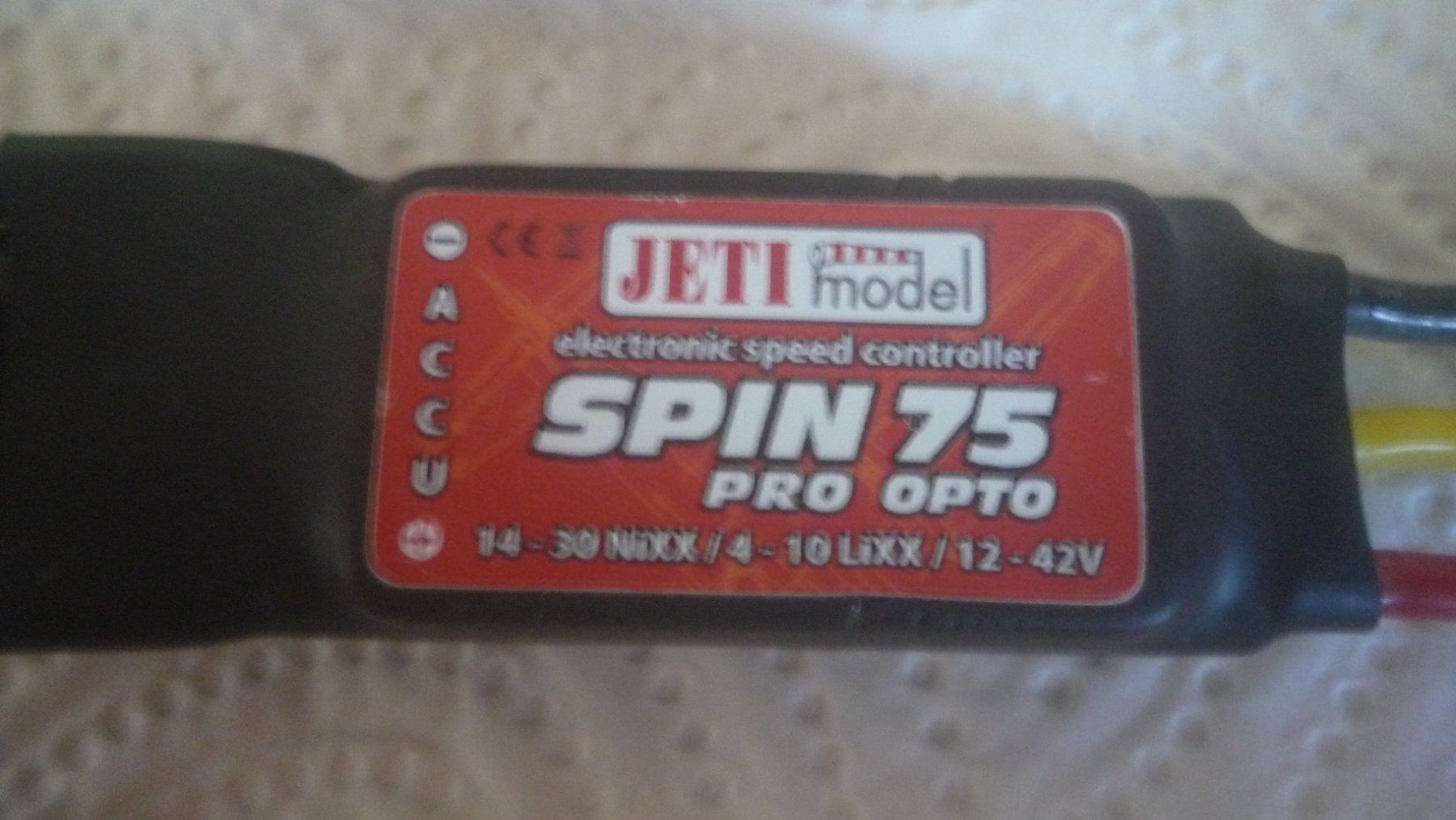 Jeti Modellismo RC: Jeti Spin 75 Pro Opto – Usato da Alberswil venduto da stoecklireto