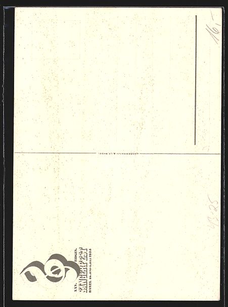 Cartes postales: Basel, XXV. Eidg. Sängerfest 1935, Sän – D'occasion à Berlin par bartko-reher 1