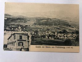 Teufen mit Säntis von Fröhlichsegg