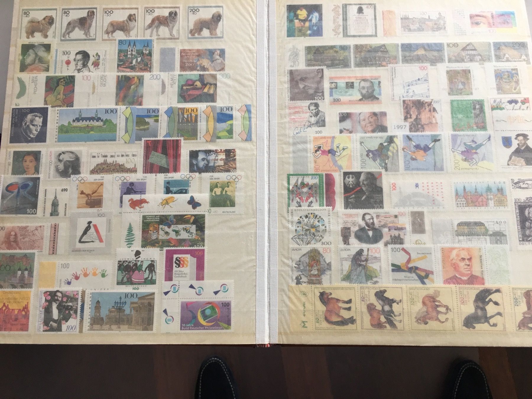 Tutti i francobolli: BRD Briefmarkensammlung 1988-2003 postfrisch** – Nuovo (secondo la descrizione) da Ennetbürgen venduto da Sabmann 5