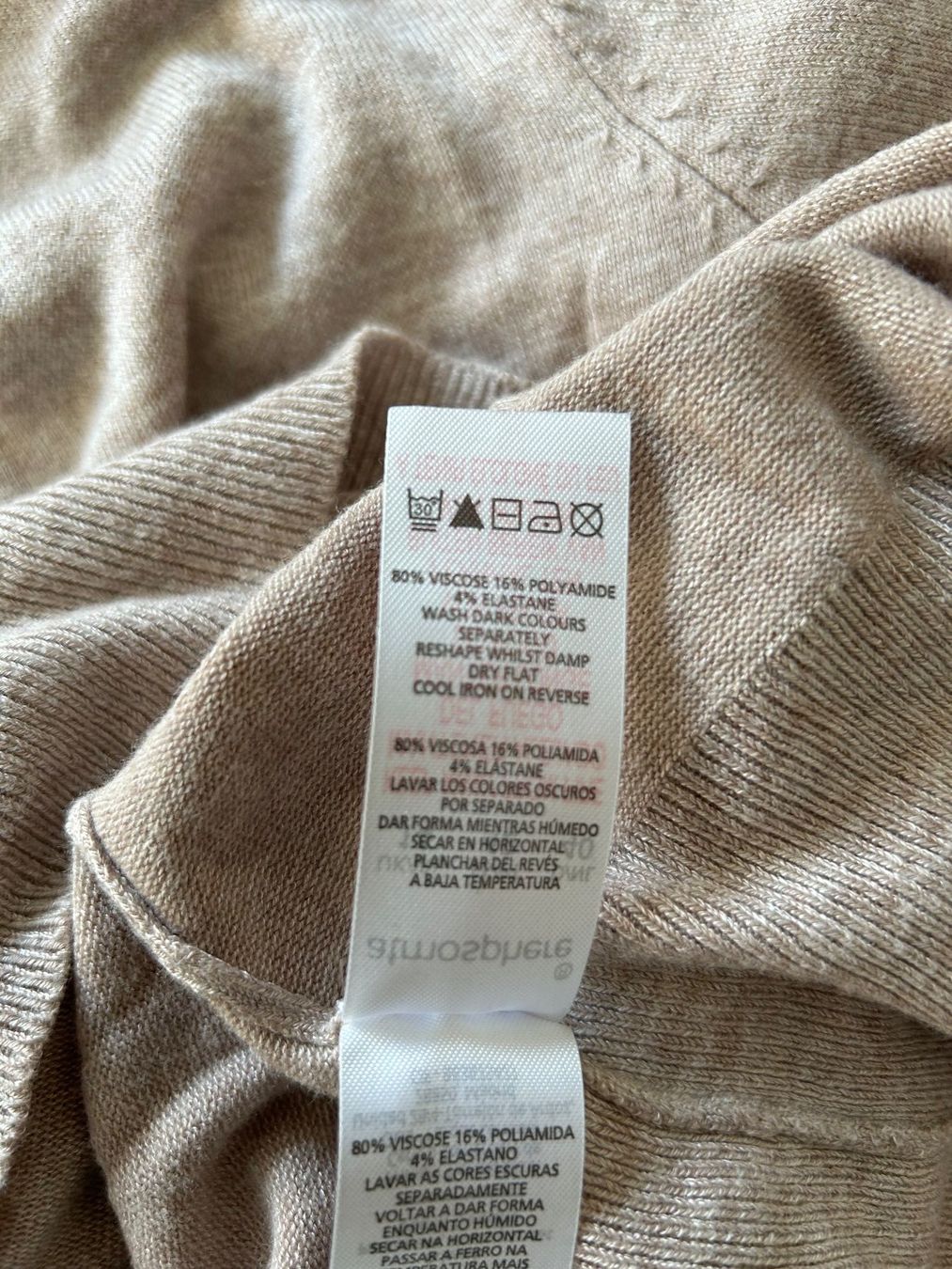 Giacche: Atmosphere Strickjacke Gr.40 Beige – Usato da Horn venduto da Resvi 3