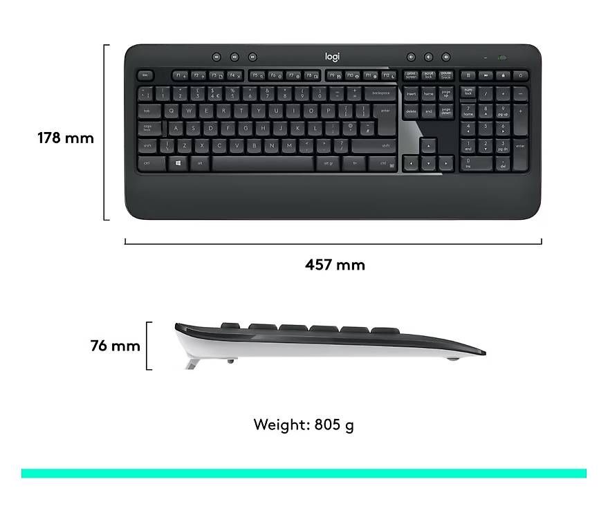 Tastiere: Logitech MK540 Advanced – Usato da Hergiswil NW venduto da DME00 2