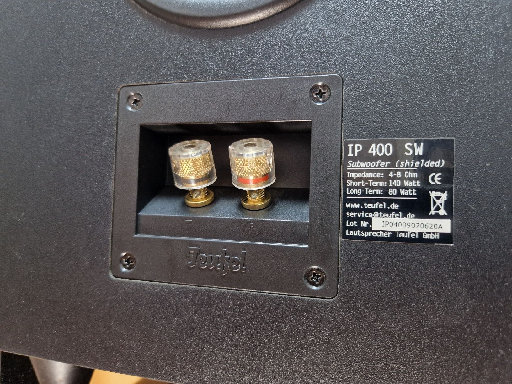 Teufel Home cinéma: Teufel IP400DR – D'occasion à Arbon par Mayak_Sound 5