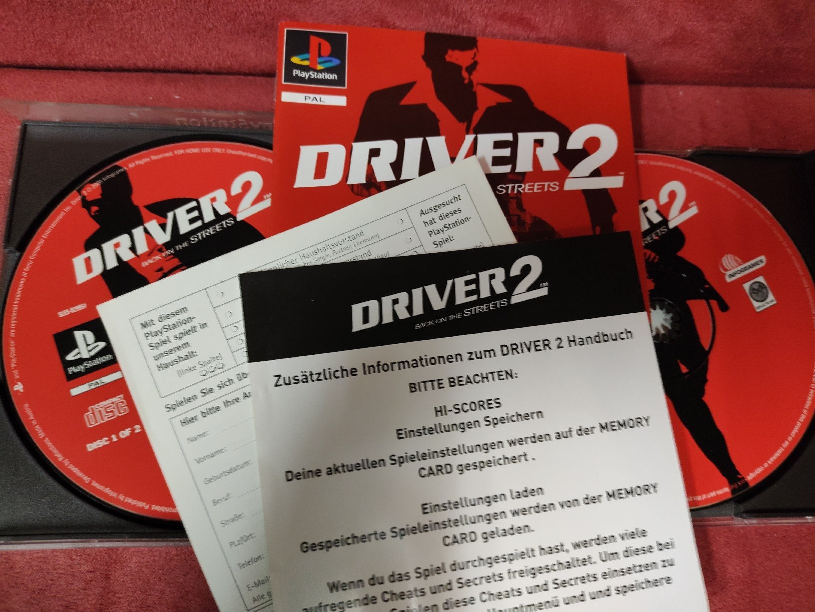 Sony Giochi: Driver 2 PS1 Playstation 1 DE – Usato da Fribourg venduto da PastGame 2