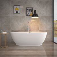 20566 - Freistehende Badewanne JACKY - 180x90cm