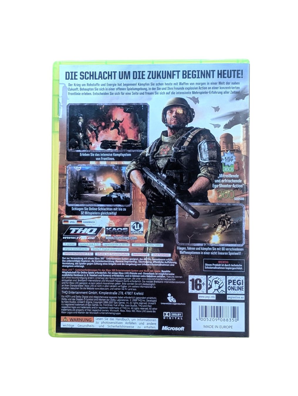 Microsoft Spiele: Frontlines: Fuel of War Xbox 360 – Gebraucht aus Domat/Ems von IsseldorsShop 1