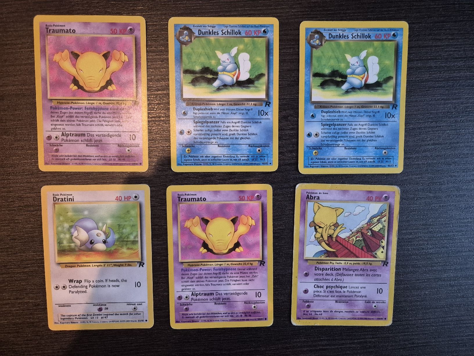 Pokémon Sammelbilder & Trading cards: Pokemon Karten Team Rocket Set  – Gebraucht aus Luzern von Claike