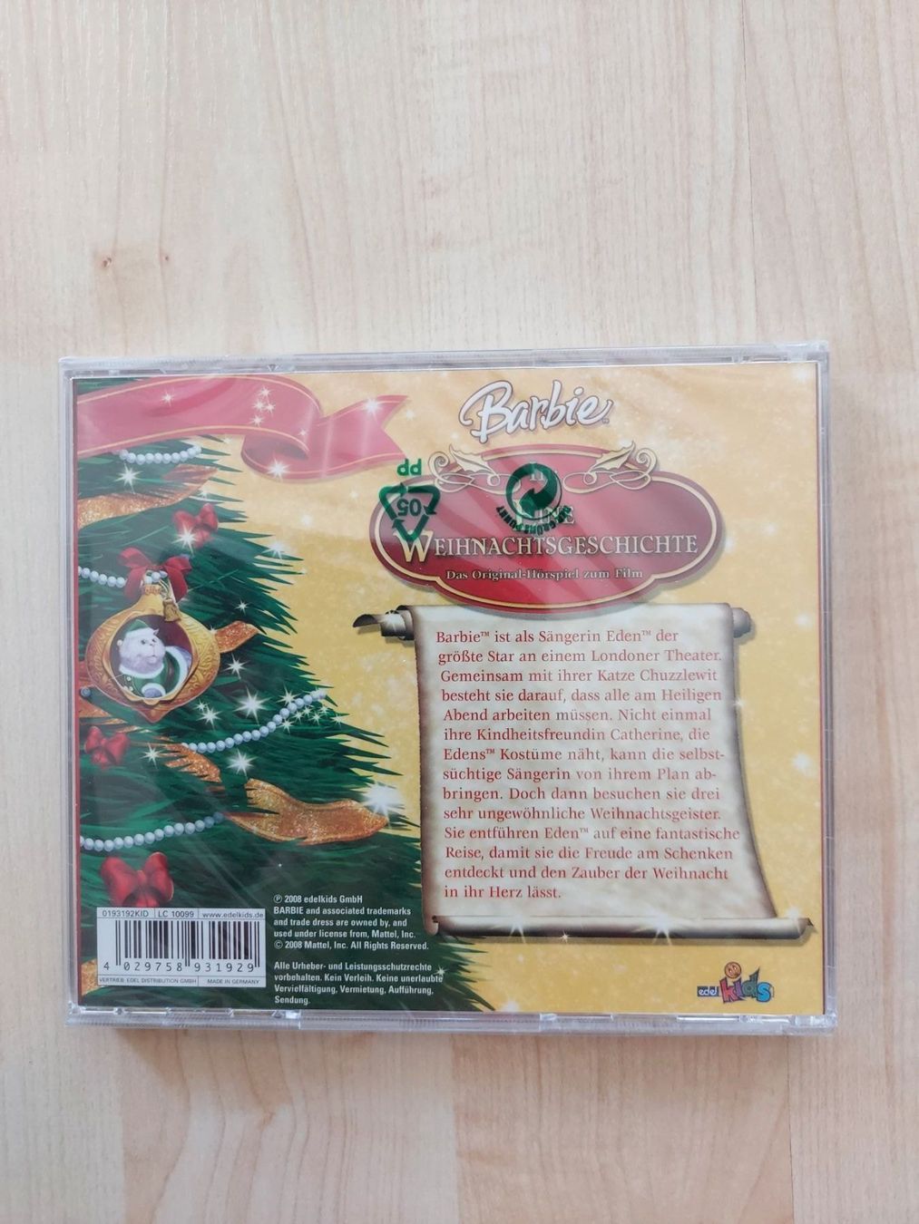 Audiolibri: Barbie Eine Weihnachtsgeschichte(Hörspie – Nuovo e nell'imballaggio originale da Kölliken venduto da Lyria6 1