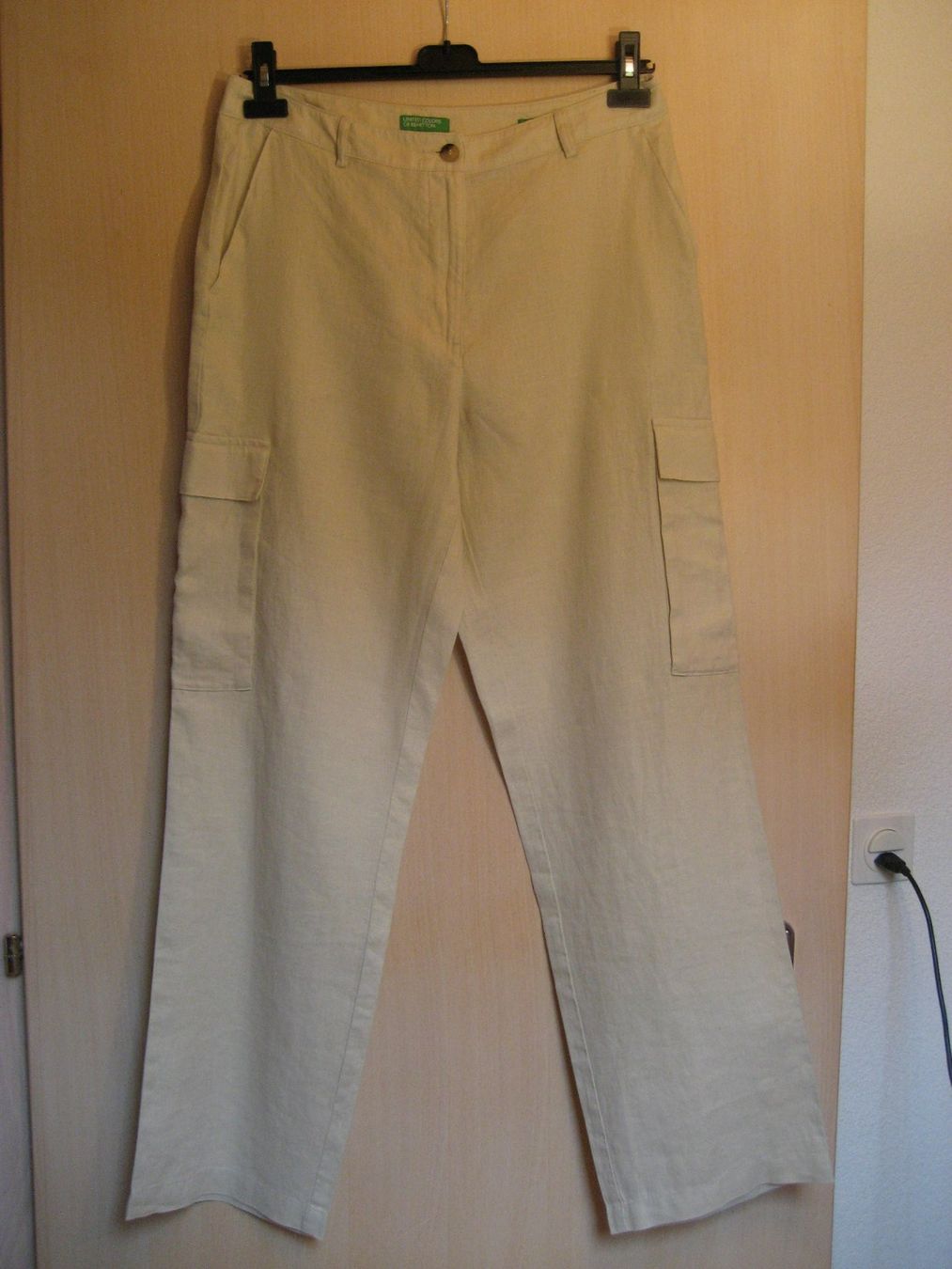 Benetton Hosen: Pantalon lin Benetton taille 40CH – Neu (gemäss Beschreibung) aus Delémont von marryb