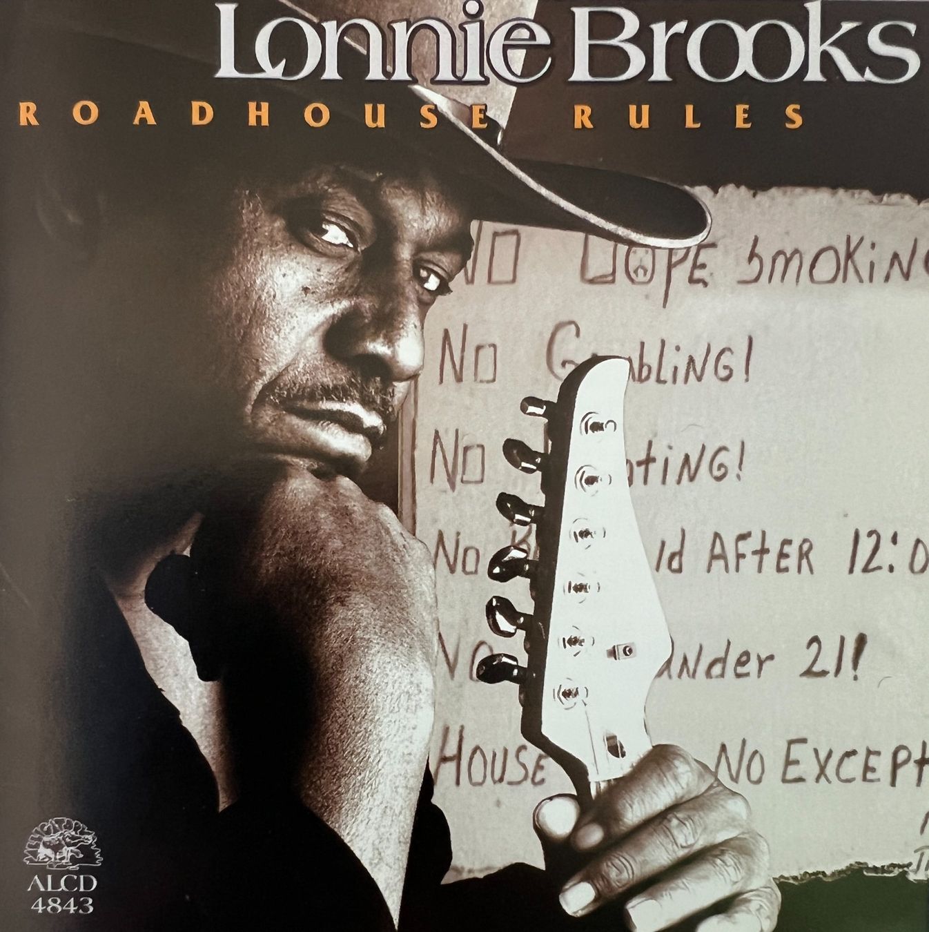 CD: LONNIE BROOKS / Roadhouse Rules – Usato da Bischofszell venduto da kustavi