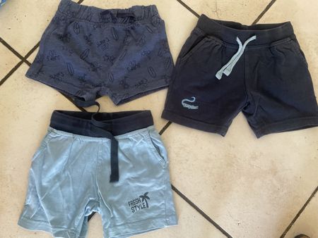 3er Set: Sommer Shorts für Jungen, Grösse 86/92Top Zustand!