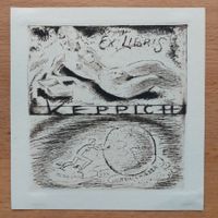 Exlibris Michel Fingesten - Original Radierung Erotik