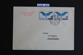 F Brief sauber gestempelt 1938                      Los 6279