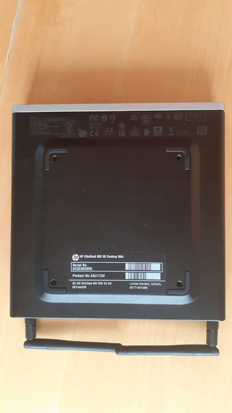 Hewlett Packard PCs: HP EliteDesk mini   i7 / 32GB / 6TB / Win.11 – Gebraucht aus Chur von Blackbook 3