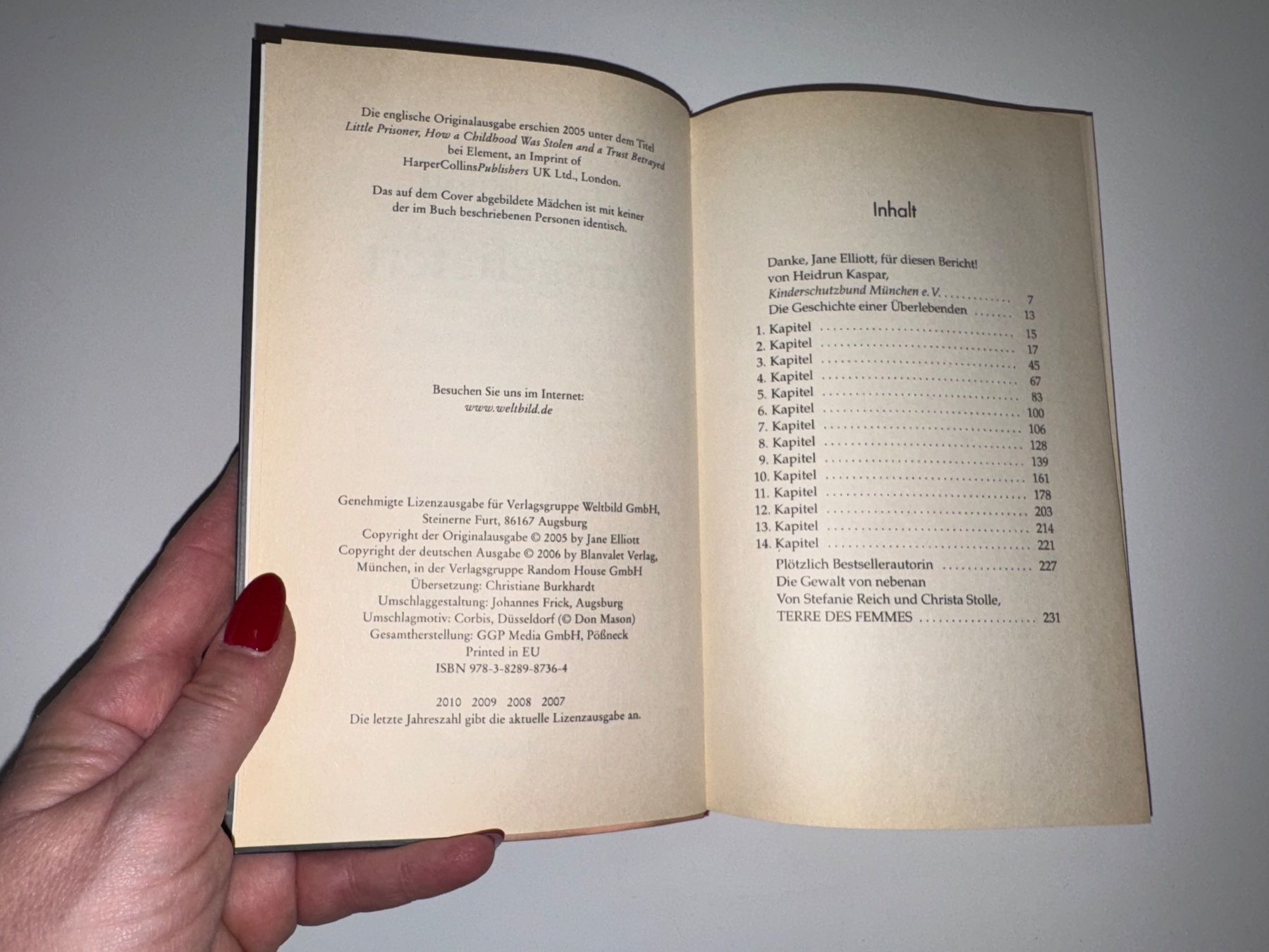 Livres: Buch: Ausgeliefert, Jane Elliott – D'occasion à Grosswangen par Second_hand_paradise 1