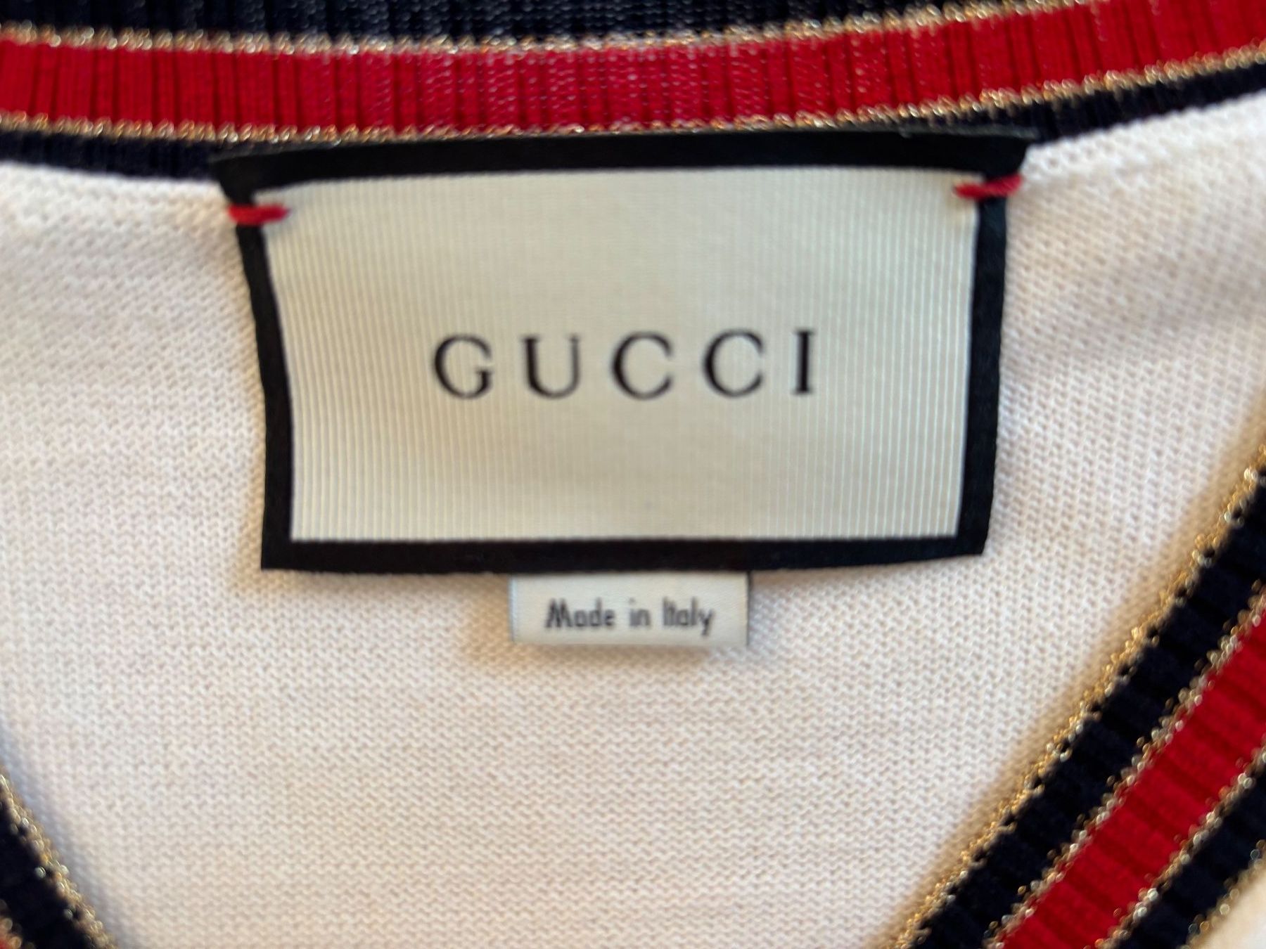Gucci Pullover & Sweatshirts: Gucci Pullover offwhite 34/36 , leichte Sommerwolle – Gebraucht aus Herrliberg von mayfi 6