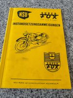 Reparaturanleitung Original-NSU Super Fox 125 ccm gebraucht