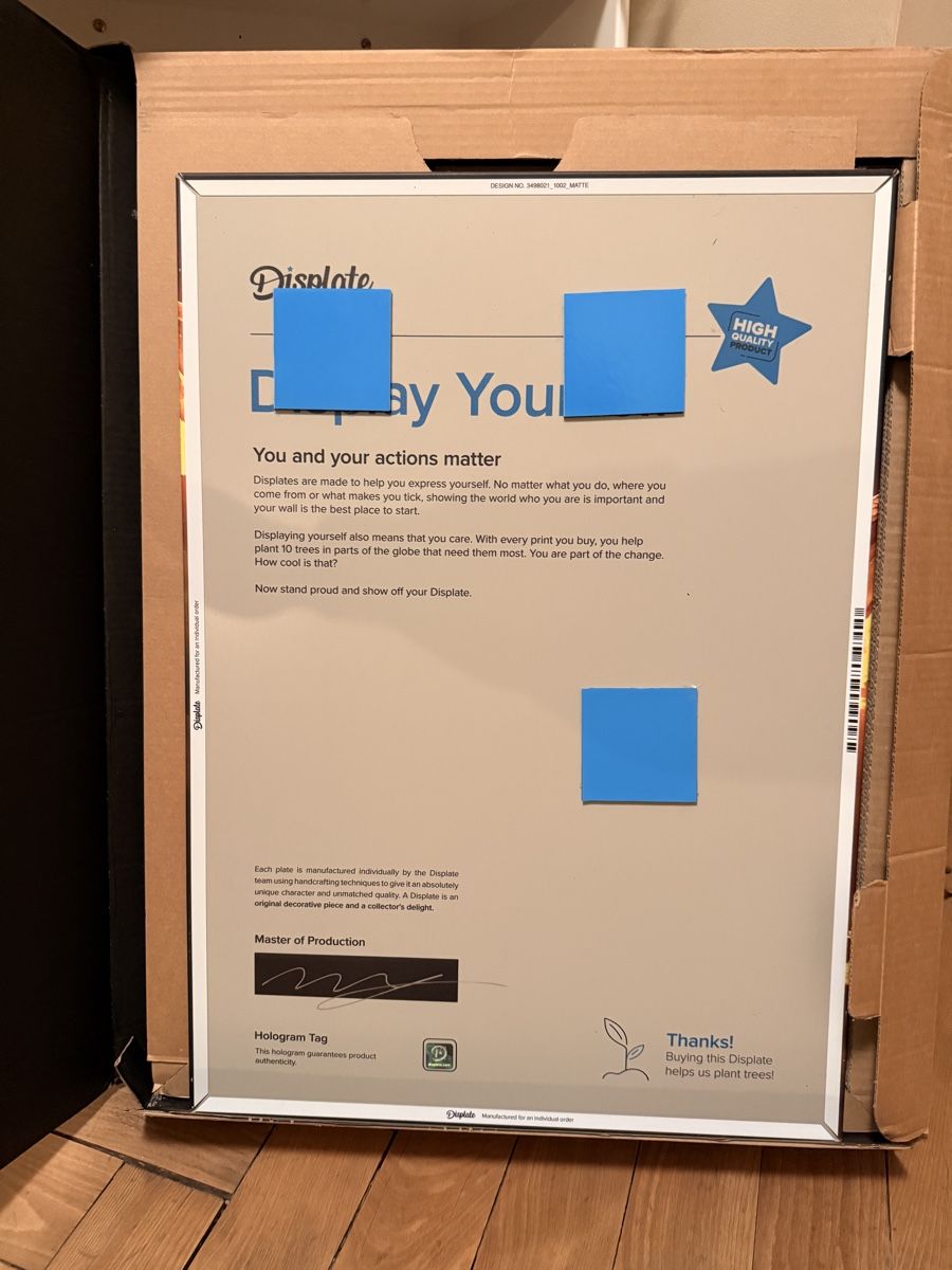 Poster & Bilder: Phoenix Displate Poster – Neu (gemäss Beschreibung) aus Thalwil von benknie 1