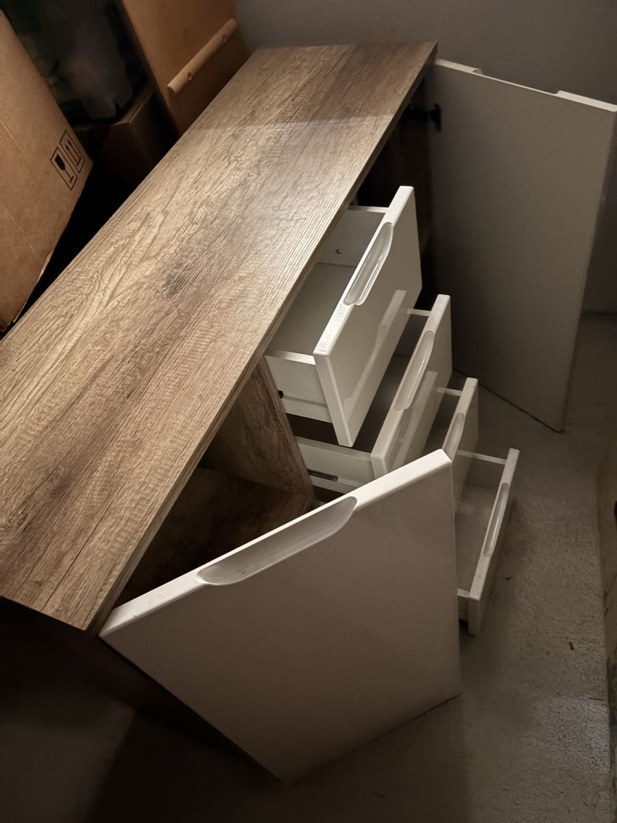 Cassettiere: Sideboard Holzoptik weiss mit Schubladen – Usato da Büren an der Aare venduto da RahSte18 4