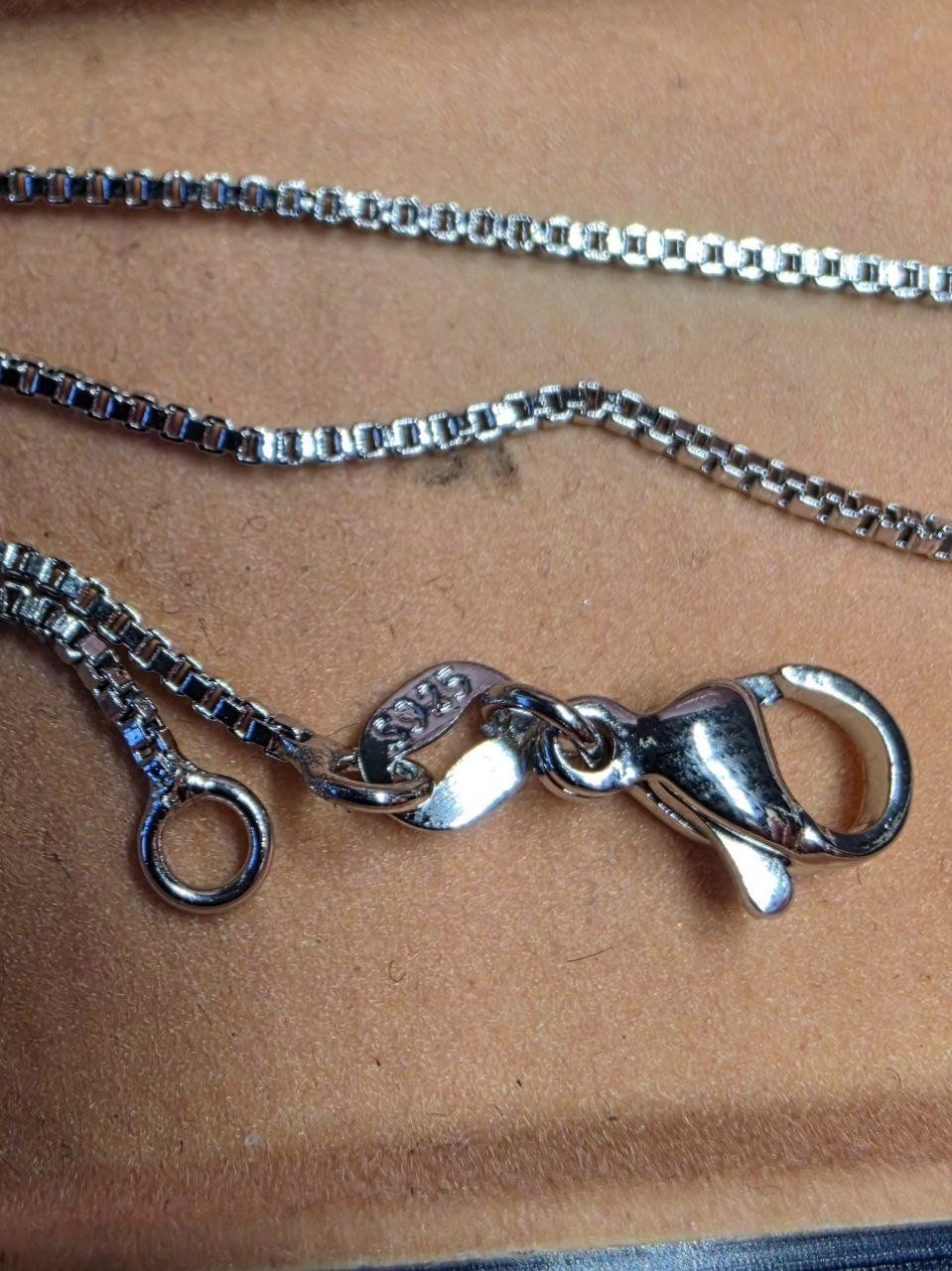 Catenine: Collier argent avec zircons – Nuovo e nell'imballaggio originale da Reconvilier venduto da Tsma67 4