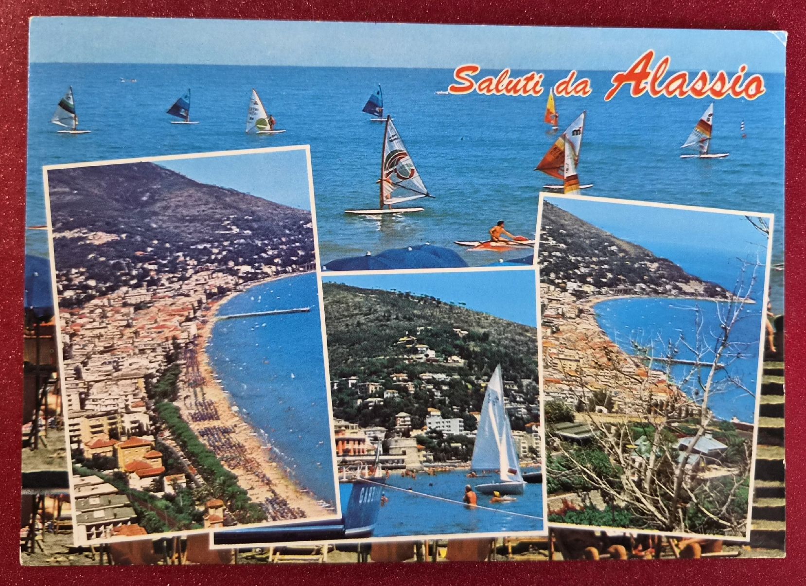 Cartoline postali: Saluti da Alassio Italia 1987 – Usato da Melchnau venduto da Arthurius