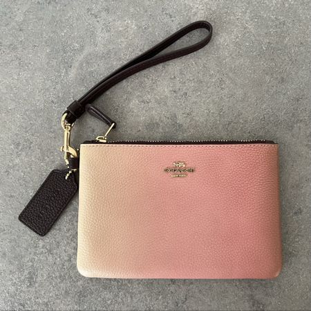 Pochette Coach - neu - Leder