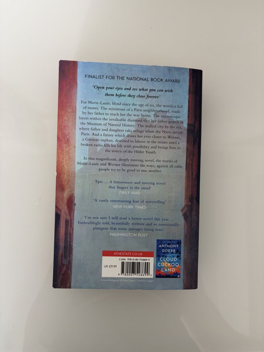 Livres: All the light we cannot see – D'occasion à Aesch par fiona.sophie 1