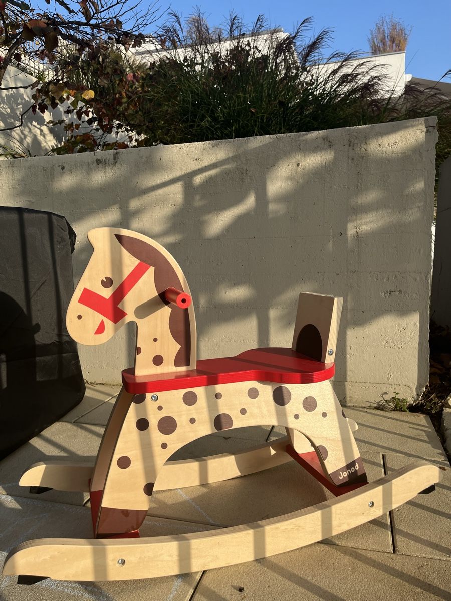 Janod Giocattoli: Janod Schaukelpferd Holzpferd – Usato da Oberengstringen venduto da Baby_Fashion 7