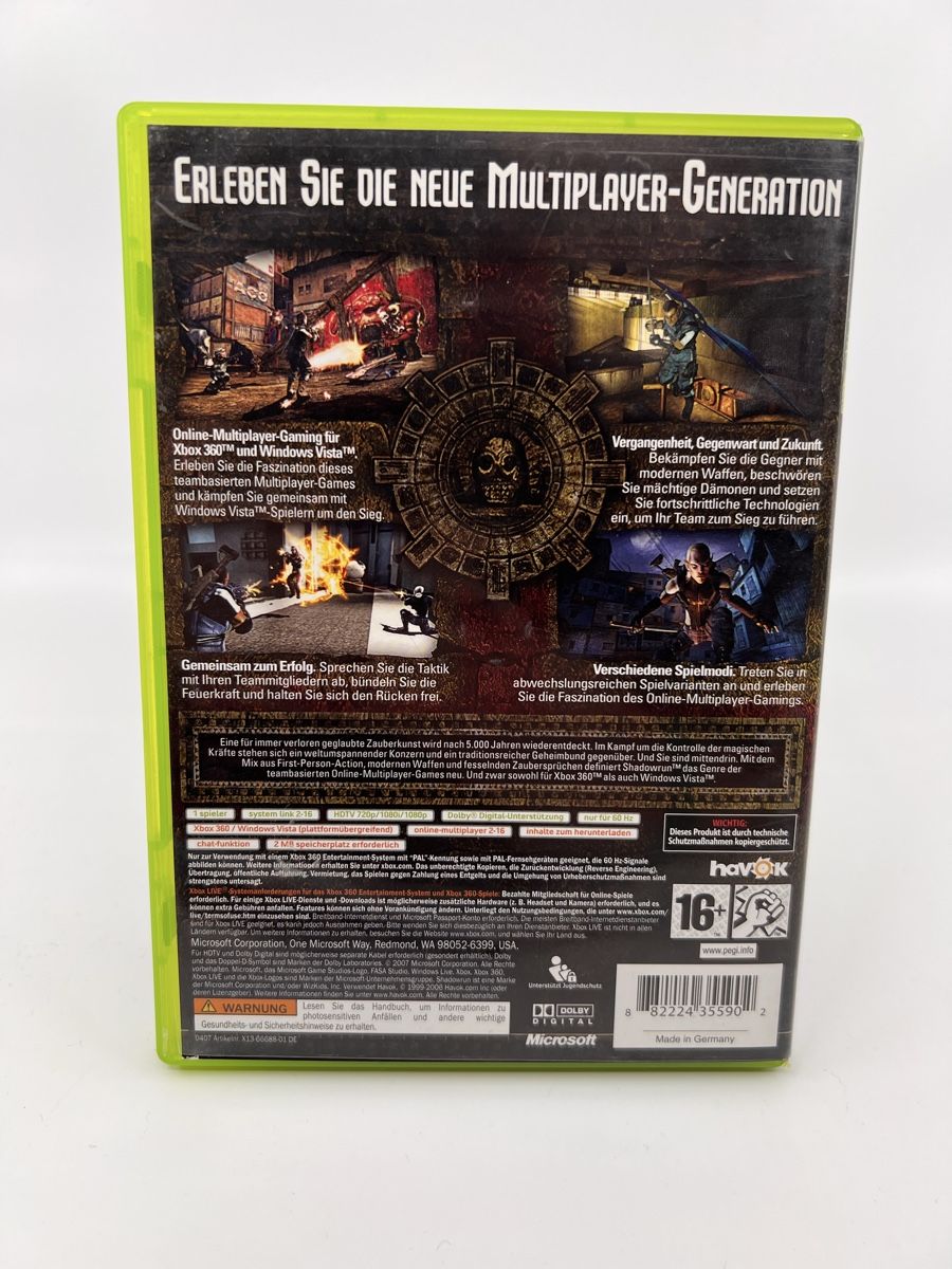 Microsoft Spiele: Shadowrun - Xbox 360 - Top Zustand - Action Spiel! – Gebraucht aus Steffisburg von MEB-Trade 1