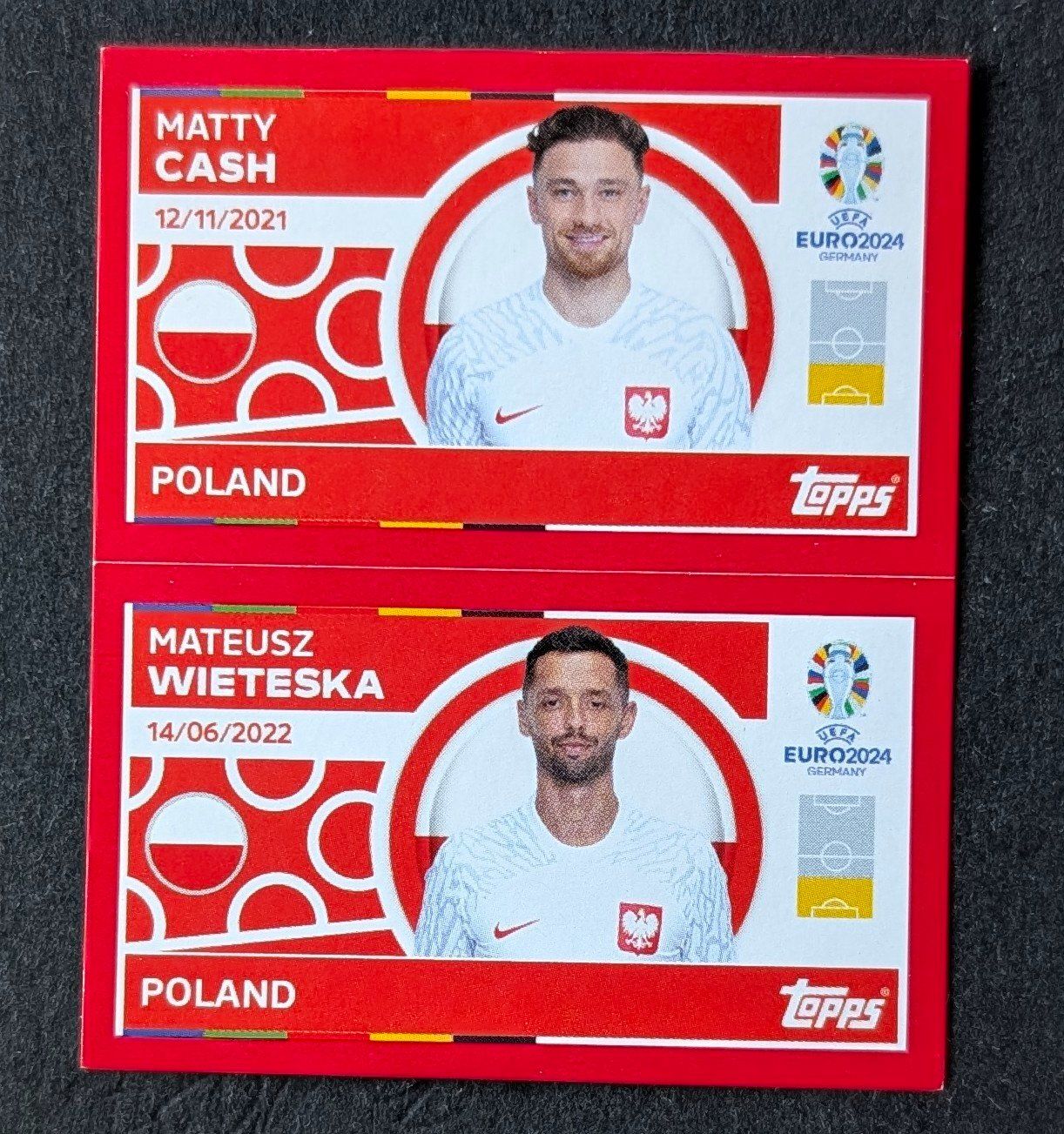 Topps Carte collezionabili: Topps EM 2024--POL 4/5 – Nuovo e nell'imballaggio originale da Hittnau venduto da stamps_and_coins