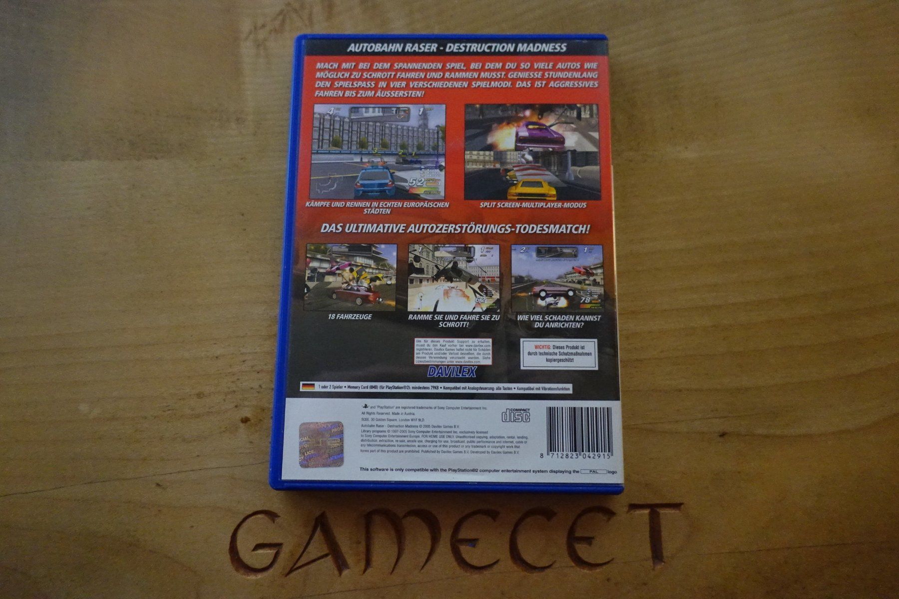Sony Giochi: Autobahn Raser: Destruction Madness – Usato da Steinach venduto da Gamecet 2