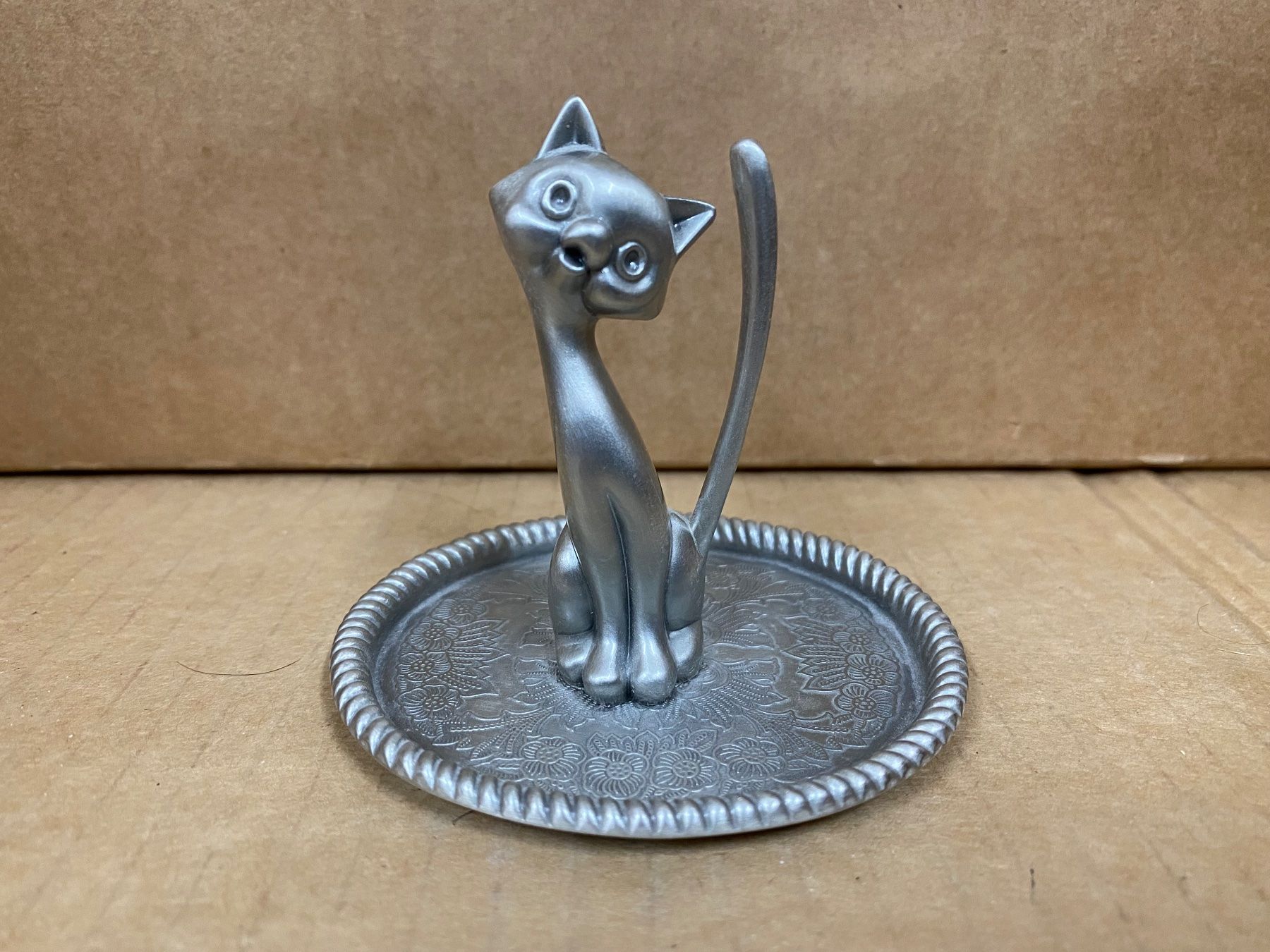 Wandhalterungen: Vintage-Ringhalter Katze – Gebraucht aus Eschlikon TG von ArtRec