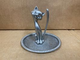 Vintage-Ringhalter Katze