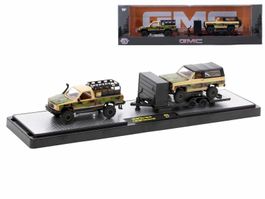M2 Auto-Abschlepper Set GMC Sierra 1988 & 1973 Sierra 1:64