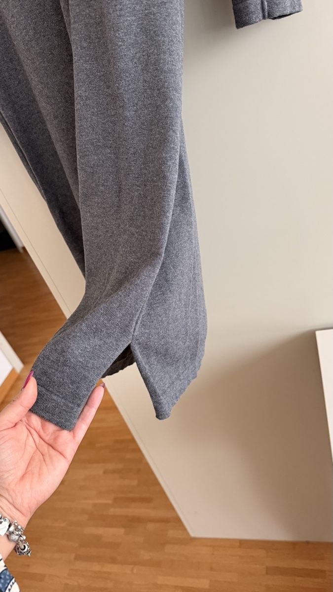 Robes: OBJECT Rollkragen-Strickkleid Grau Größe L  – D'occasion à Winterthur par -BeHappy24- 2