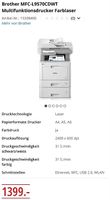 Drucker Brother MFC-L9570 Farblaser Multifunktionsdrucker