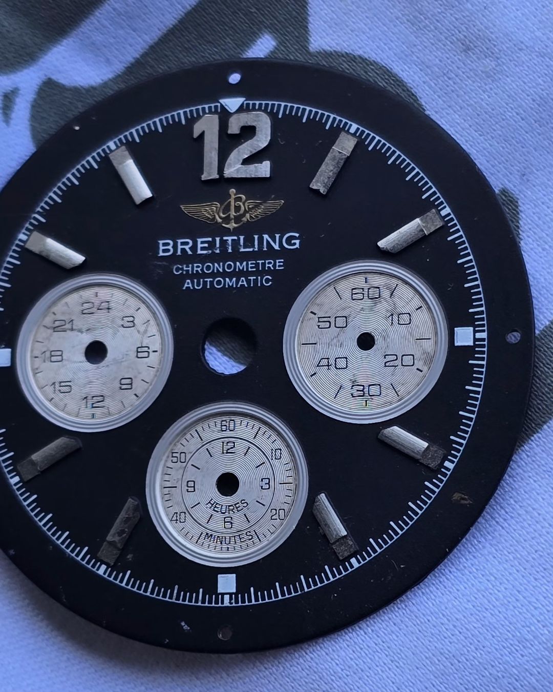 Breitling Orologi: Cadran Breitling Chronometre Automatic  Vintage – Usato da Grand-Lancy venduto da Montre-Swiss 5