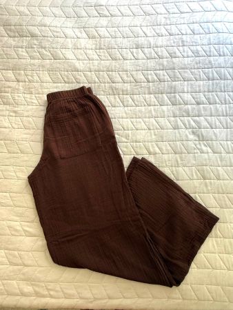 Pantalon ample femme marron taille XS bon état