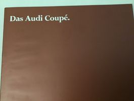 Audi Coupé Verkaufsprospekt 20 Seiten August 1980