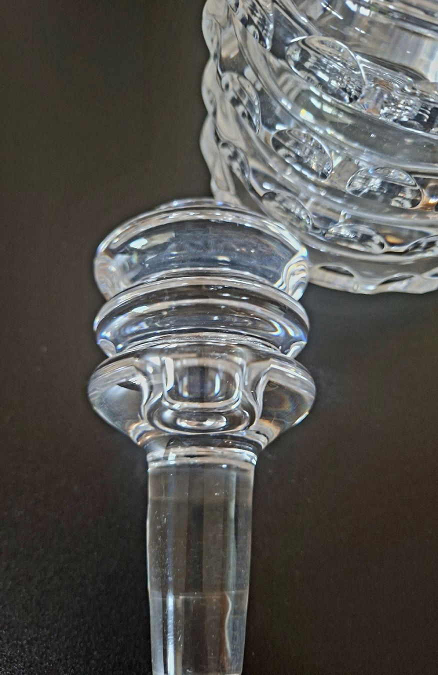 Karaffen: Glaskaraffe mit Metallkragen  – Gebraucht aus Zihlschlacht von Verzauberstern 2