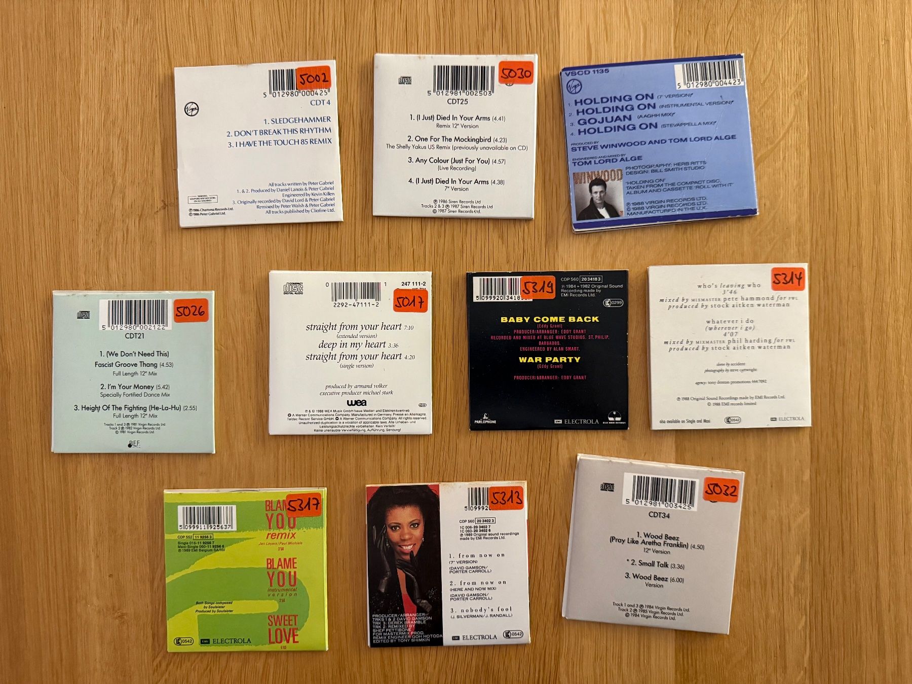CD: Mini CD Single Sammlung Lot Eurythmics McCartney uvm – Usato da Basel venduto da Rouge. 4