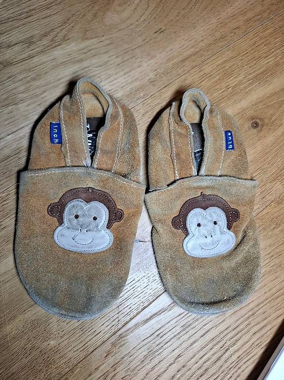 Schuhe für Jungen: Lederfinkli ca. 17cm ISL – Gebraucht aus Aathal-Seegräben von DiBritta