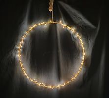 Weihnachtsdeko Lichterkranz, Durchmesser 46cm, neuwertig