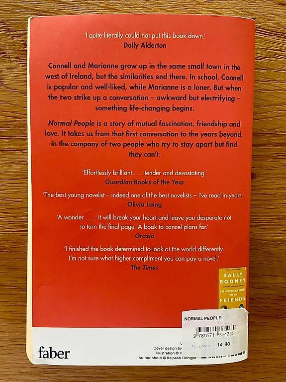 Libri: Normal People by Sally Rooney – Usato da Zollikon venduto da yar_2d52 1