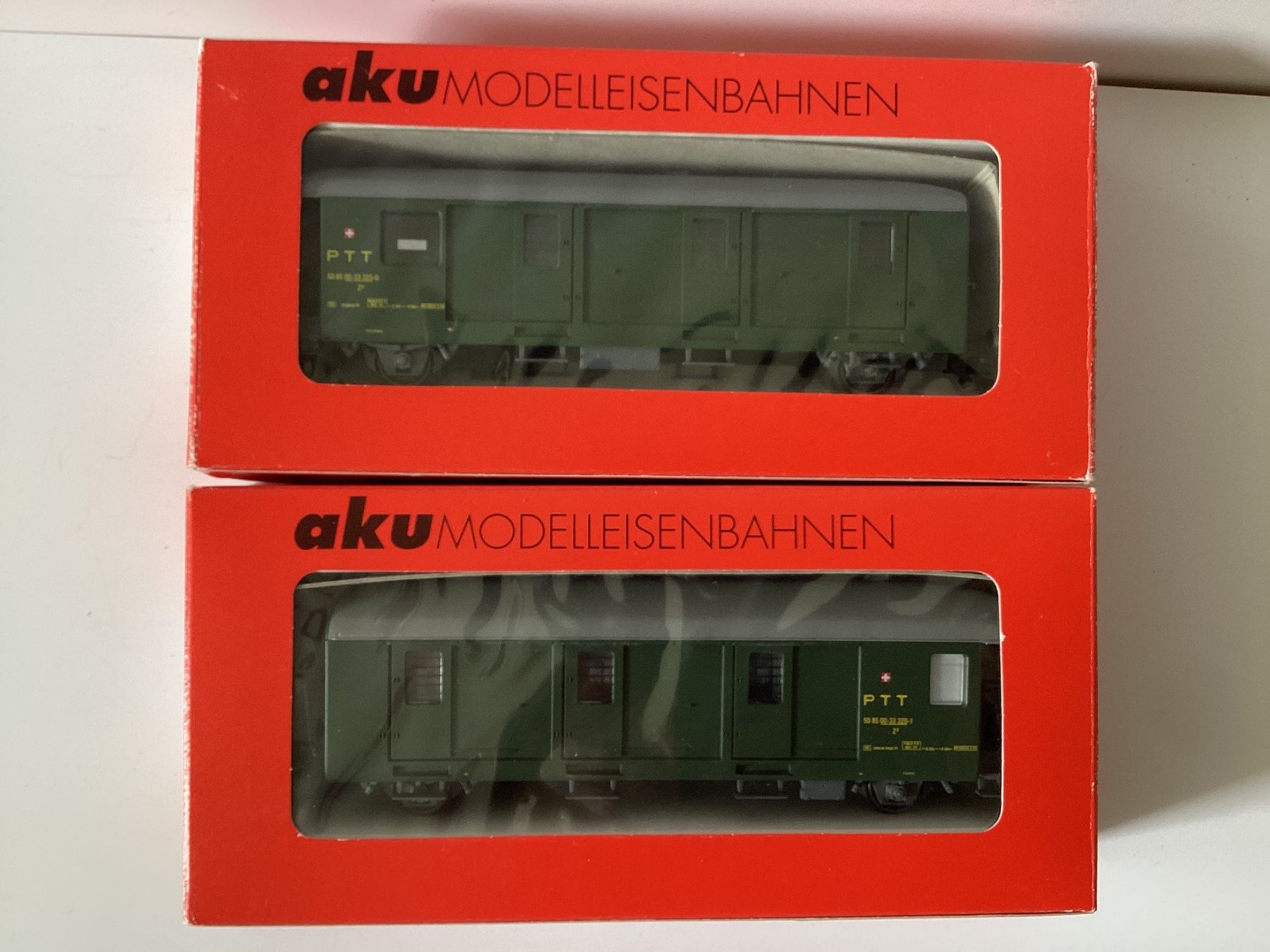 Aku Modelleisenbahnen: Aku Kull 4002F 4003F Post Z2 SBB 1:87 H0 – Gebraucht aus Effretikon von simtek_de