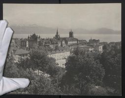 Fotografie Lausanne, Vue Generale, Panor